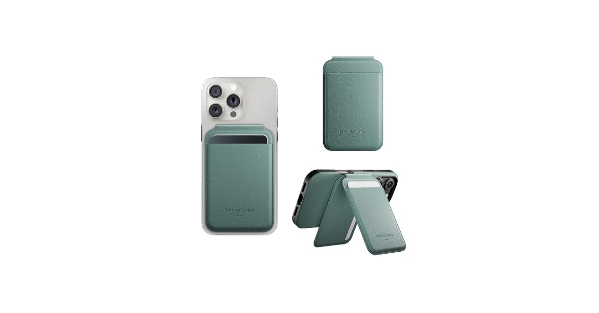 ★Native Union★Active Wallet Stand-Magnetic★Green (人気) Amazon.com: Native Union (Re Classic Wallet Stand | Magnetic